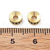 Brass Micro Pave Cubic Zirconia Spacer Beads KK-R216-13KCG-04-3