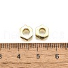 Brass Micro Pave Cubic Zirconia Beads KK-Z100-11G-2