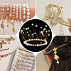 Glass Pearl Beads Strands SHEL-WH0001-009A-1-7