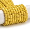 Opaque Glass Beads Strands GLAA-G112-04O-1