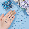SUNNYCLUE 400Pcs 5 Colors Electroplate Glass Beads EGLA-SC0001-21-3