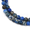 Dyed Natural Regalite/Imperial Jasper/Sea Sediment Jasper Beads Strands G-B124-C04-02-2
