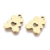 201 Stainless Steel Charms STAS-S110-095G-2