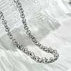 Non-Tarnish 304 Stainless Steel Rolo Chains Necklaces X-NJEW-F297-02P-4