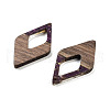 Walnut Wood Pendants FIND-Z050-02B-2