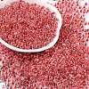 Transparent Inside Colours Glass Seed Beads X1-SEED-A032-04J-1