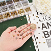   900Pcs 18 Styles Tibetan Style Alloy Spacer Beads TIBEB-PH0005-13-3