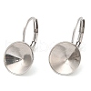 304 Stainless Steel Leverback Earring Findings STAS-R123-15P-1