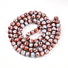 Baking Painted Glass Beads Strands X-DGLA-N003-10mm-A03-2