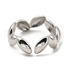 304 Stainless Steel Open Cuff Rings RJEW-Z018-30P-3