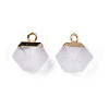Natural Quartz Crystal Pendants G-S359-377B-4