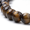 Natural Tiger Eye Beads Strands G-S259-21-10mm-3