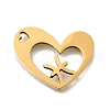 201 Stainless Steel Pendants STAS-A116-01G-12-1