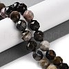 Natural Petrified Wood Beads Strands G-NH0021-A12-02-2