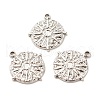 Non-Tarnish 201 Stainless Steel Pendants STAS-G258-01P-1