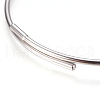 Non-Tarnish Adjustable 304 Stainless Steel Bangles Making MAK-I013-02-P-2