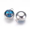 K9 Glass Rhinestone Pendants STAS-F123-26D-2