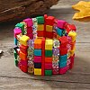 Bohemia & Ethnic Style Wood Stretch Bracelets for Women WG33998-12-1