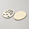 DIY Wood Hanging Pendant Decorations Kit DIY-WH20007-18D-2