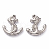 Non-Tarnish 304 Stainless Steel Pendants STAS-O140-12P-1