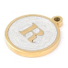 Ion Plating(IP) 201 Stainless Steel Pendants STAS-K288-02G-R-2