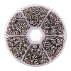 304 Stainless Steel Split Rings Split Rings Outer Diameter 5-8mm for Jewelry Making STAS-PH0004-02-1