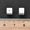 Transparent Acrylic Beads OACR-H044-04B-14-3
