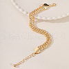 Elegant Middle Eastern Style Iron Textured Twisted Chain Anklets for Women PT6603-2