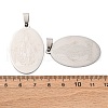 201 Stainless Steel Pendants STAS-V014-06B-P-3