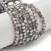 Crackle Glass Beads Strands X1-GLAA-U001-4mm-06-1