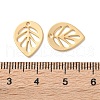 Brass Pendants KK-L221-018G-3