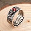 Pi Xiu Alloy with Resin Adjustable Finger Rings for Men FS-WGD1851-02-1
