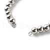 Tarnish Resistant 202 Stainless Steel Bracelet Making Findings AJEW-JB01072-3