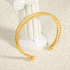 Stylish 304 Stainless Steel Double-layered Cuff Bangles NS9291-2-3