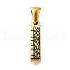 Golden 304 Stainless Steel Pendants STAS-K300-01G-I-1