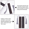   2Pcs 2 Style Blackwood Bookmarks AJEW-PH0001-76-WH-7