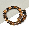 Natural Tiger Eye Beads Strands G-D316-B16-1