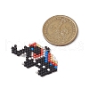 Seed Beads Beaded Pendants PALLOY-MZ00250-01-2