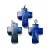 Natural Lapis Lazuli Pendants G-A231-02D-1