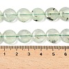 Natural Prehnite Beads Strands G-F790-H03-03-5