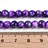 Baking Painted Glass Beads Strands DGLA-N003-6mm-A07-4