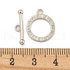 Brass Toggle Clasps KK-A223-20P-6