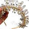 Natural Electroplated Crystal Hair Bands PW-WG7316B-12-1
