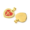 Ion Plating(IP) 304 Stainless Steel Pendants STAS-C101-06G-2