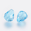 Imitation Austrian Crystal Beads SWAR-F062-12x10mm-10-3