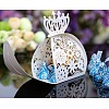 Hollow Crown Wedding Candy Box Gift Paper Boxes CON-WH0020-A01-2