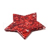 Acrylic with Paillettes Pendants MACR-M028-04A-2