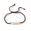 Adjustable Nylon Thread Cord Bracelets Sets for Mom & Daughter BJEW-JB06528-02-4