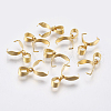 304 Stainless Steel Pinch Bails X-STAS-G174-13G-1