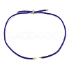 Nylon Cords Necklace Making AJEW-P116-03G-09-1